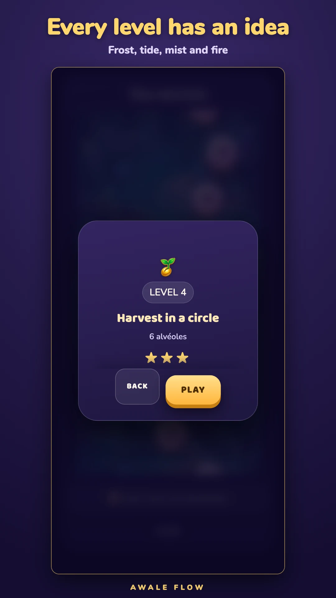 Awale Flow : Mancala Puzzle screenshot