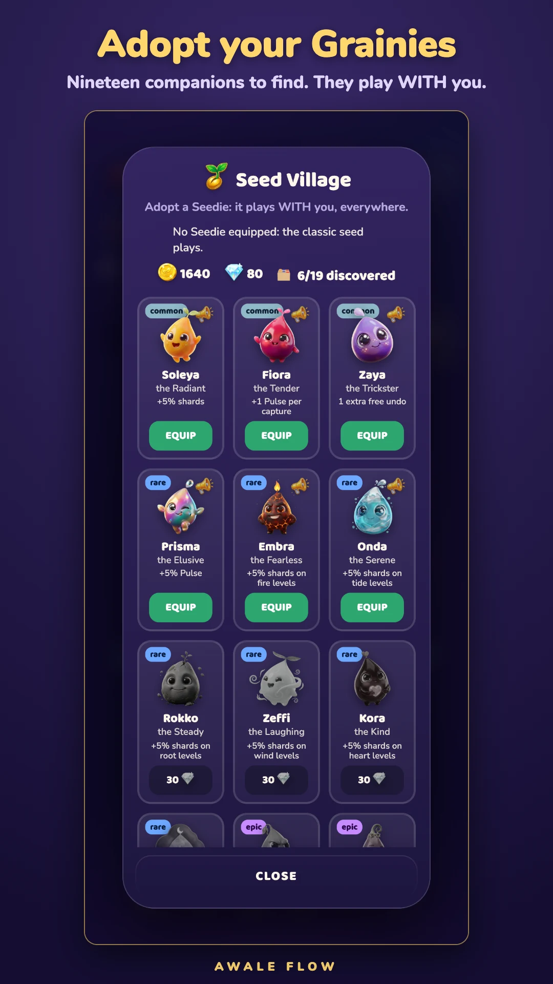 Awale Flow : Mancala Puzzle screenshot
