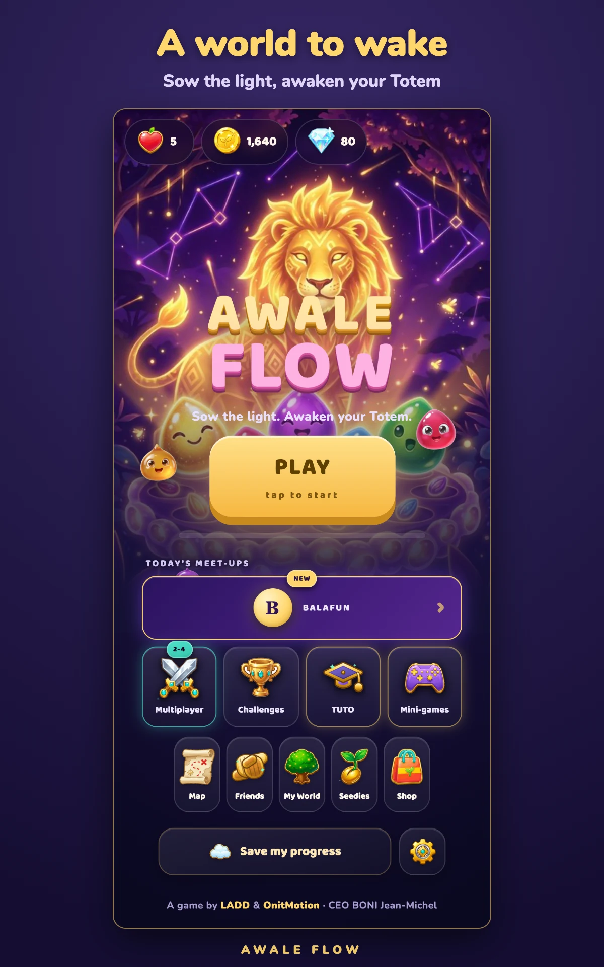 Awale Flow : Mancala Puzzle screenshot
